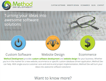 Tablet Screenshot of methoddev.com